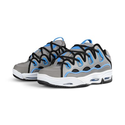 Osiris D3 2001 Skate Shoes - Grey/Cyan | eBay