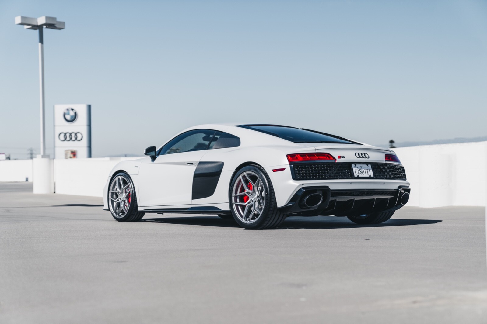 20” ROHANA RFX11 BRUSHED TITANIUM CONCAVE WHEELS FOR AUDI R8 20X9 20X11
