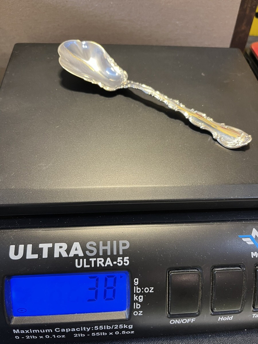 Gorham Strasbourg Sterling Silver Sugar Spoon And Lemon Fork 54 Gr