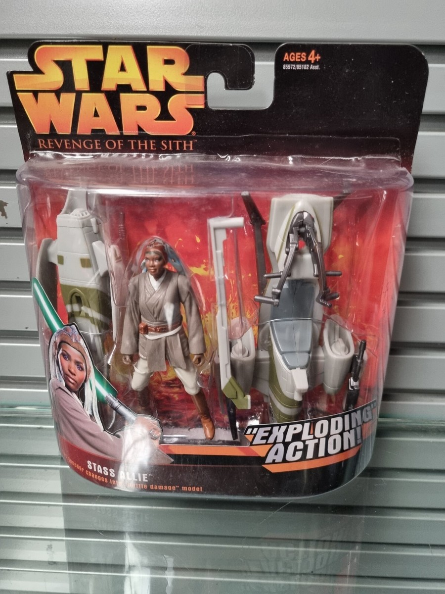 Star Wars ROTS Jedi Adi Gallia & Speeder Bike deluxe 3.75