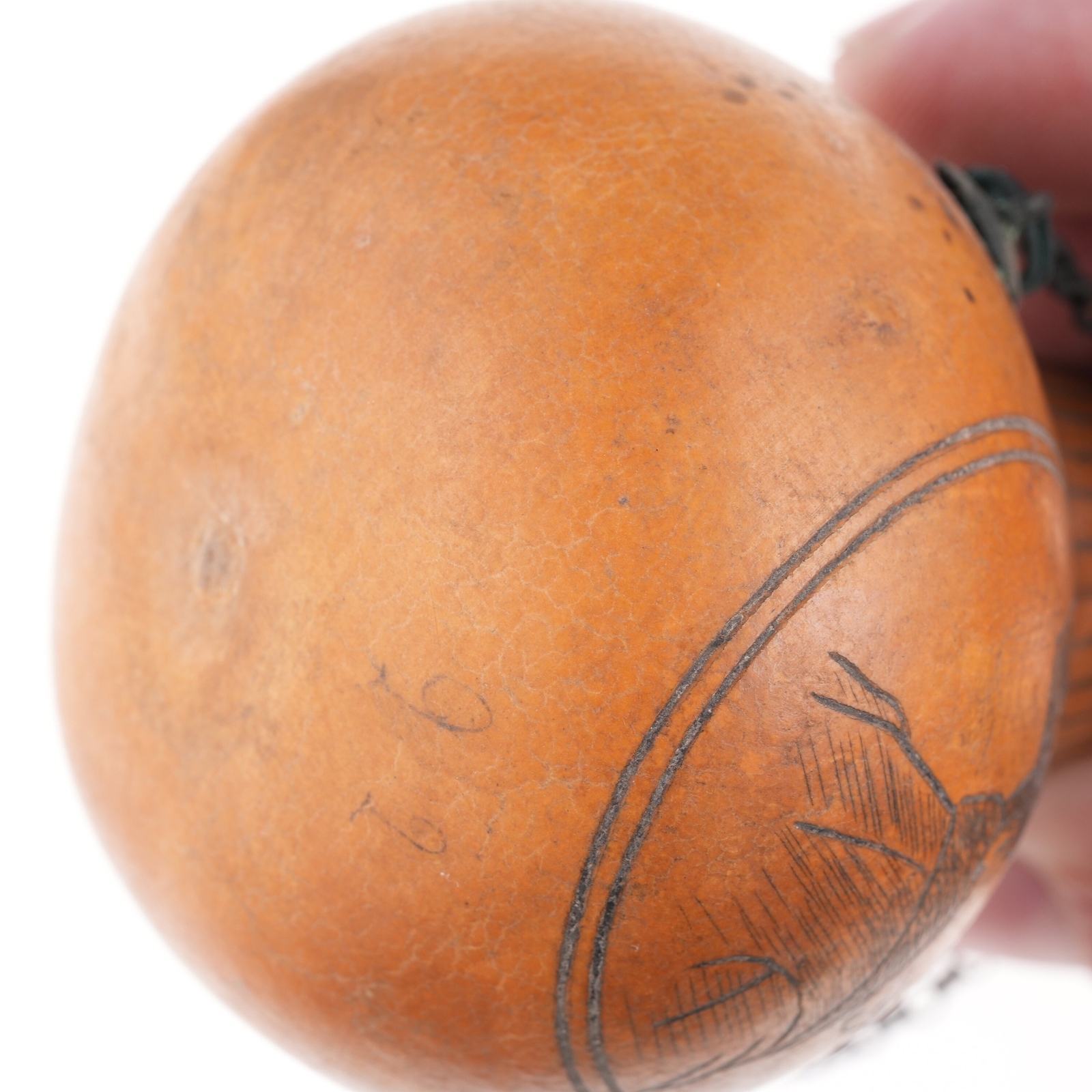 c1890 French Napoleonic Carved Gourd bottle eBay