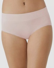 16 Wacoal Women's Beige Solid Feeling Flexible Seamless Brief Panty Size 7/L