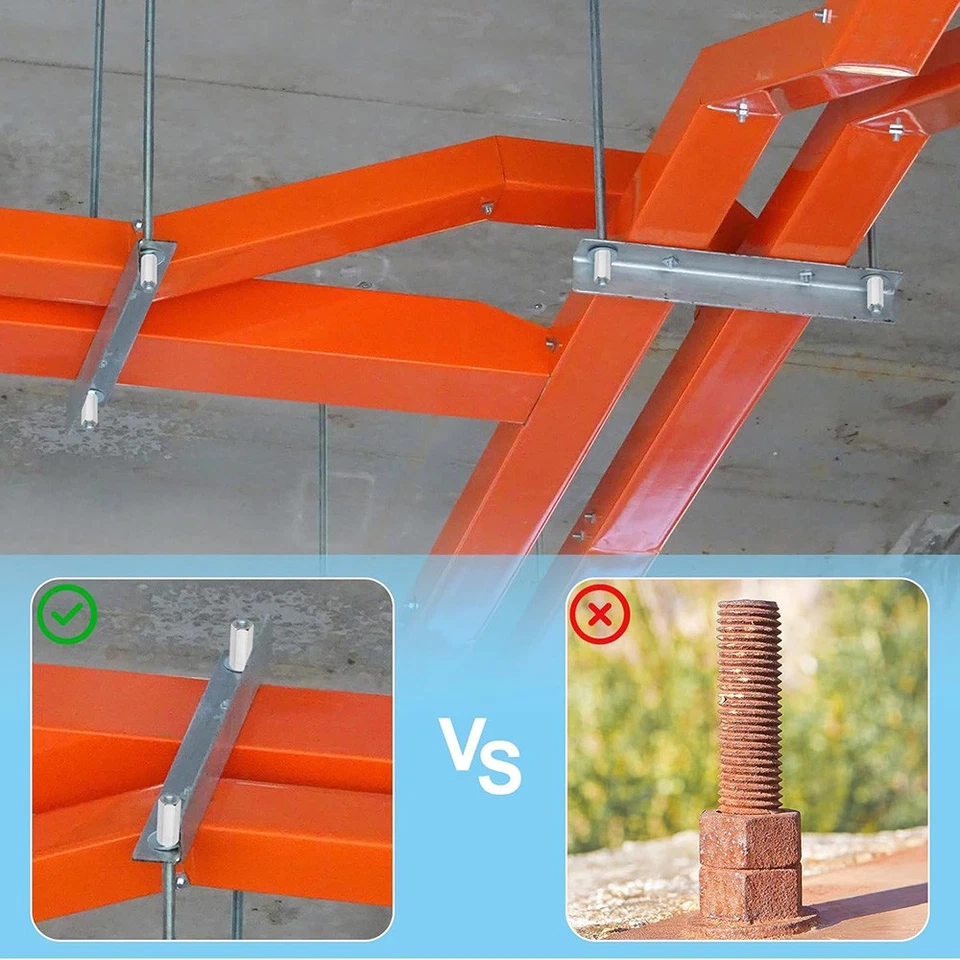 M8 M10 Sechskant Langmutter Gewindemuffen Verbindungsmuttern 304 Edelstahl - Bild 3 von 4