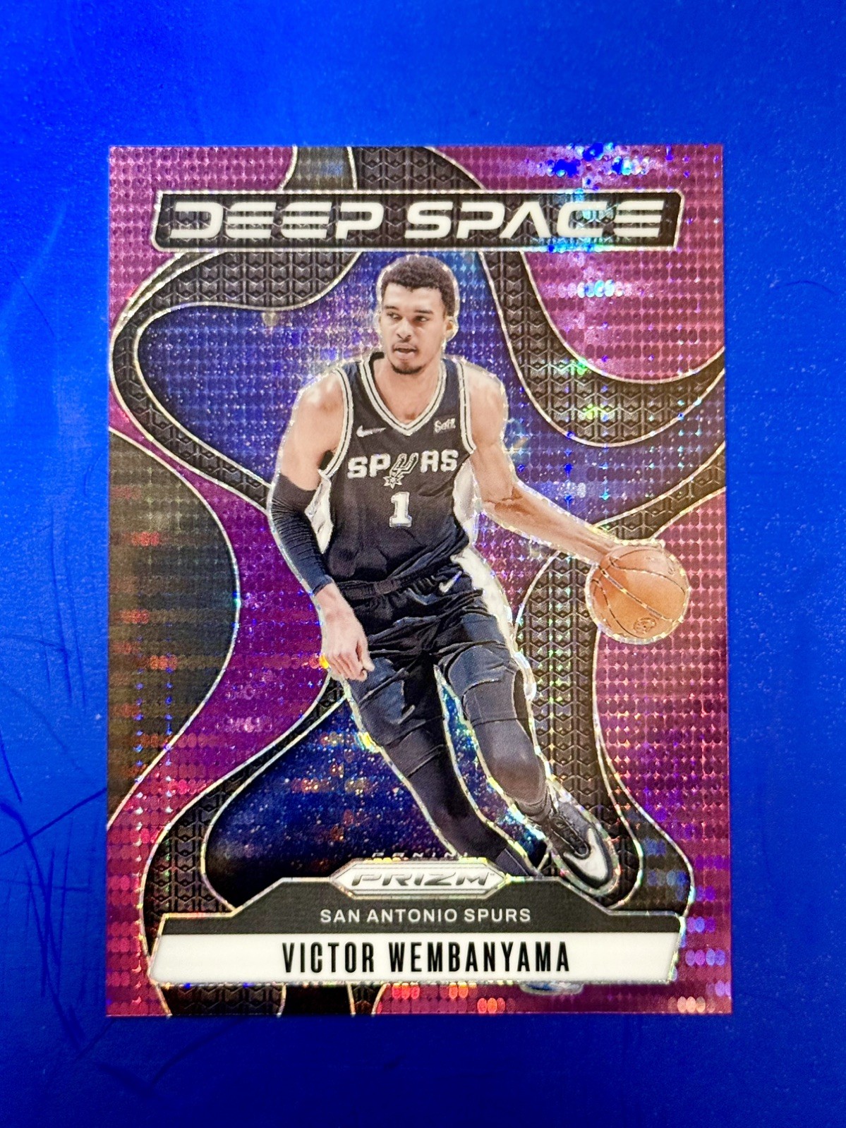 2024-25 Prizm Victor Wembanyama Deep Space Purple Pulsar Prizm /35