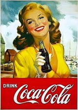 Coca Cola Vintage Advertisement Poster Premium Photo Art Print 4 Sizes #10
