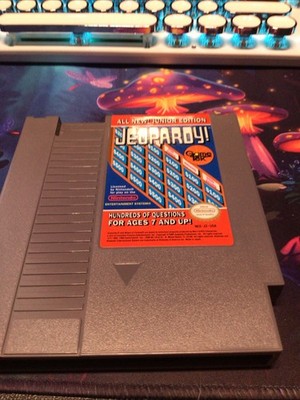 Jeopardy! Junior Edition~Nintendo NES~Original Cartridge Only~