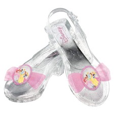 Disguise Disney Princess Sparkle Shoes One Size Child Up to Size 6