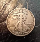 Classic 90% silver 1939 Liberty Walking half dollar