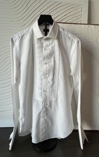 J.Crew Ludlow Men  s Tuxedo Shirt White Size Medium