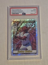 Panini 2023 Donruss Jordan Walker Marvels Rapture RC #M2 PSA 10 Cardinals