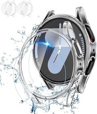 4 Pack Screen Protector  Bumper for Samsung Galaxy Watch 5/4 40mm HD Anti-Fog T