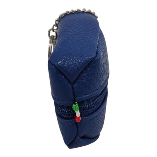 Portamonete In Pelle Donna Marshal Con Portachiavi - Verde, Compatto E Pratico - 2