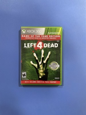 Left 4 Dead Platinum Hits (Microsoft Xbox 360) Tested & Working CIB