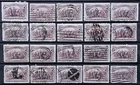 US Stamp Collection 1893 2c Columbian Exposition Lot of 20 Scott # 231 Used