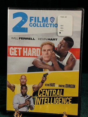 Get Hard / Central Intelligence DVD New Dwayne Johnson Free Shipping