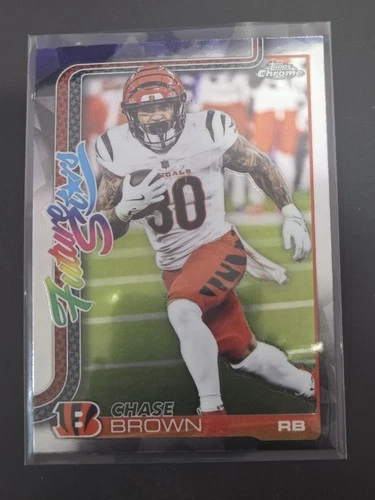 2025 Topps Chrome Chase Brown Base (RAW)