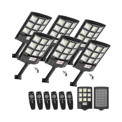 Sunwish Solar Street Light Outdoor, 6500K 5730LEDs Dusk to Dawn Solar Street ...