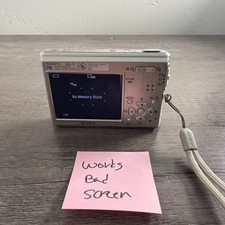 Sony Cybershot DSC T-1 Camera WORKS BAD SCREEN CAMERA ONLY
