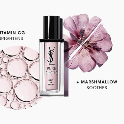 Yves Saint Laurent Pure Shots Light Up Serum Sample 0.23 fl oz Vitamin C