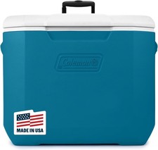 47 Can Coleman Chiller 30qt Cooler with Ice Retention, Leak Resistant