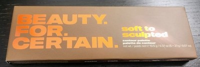 NEW! Beauty For Certain-Soft To Sculpted Contour Palette - 10.5g / 0.37oz