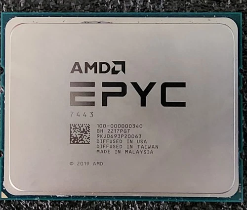 AMD EPYC 7443 24-Core 2.85GHz Socket SP3 CPU