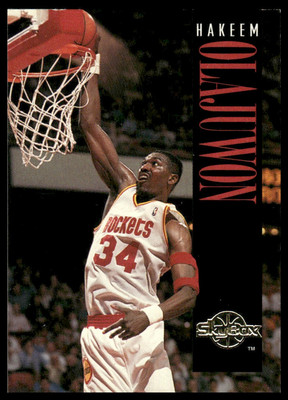 Hakeem Olajuwon PROMO 1994-95 SkyBox Premium #NNO Houston Rockets