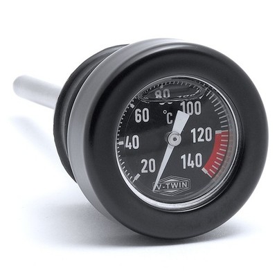 Öltemperatur-Messstab schwarz vibrationsgedämpft Harley-Davidson Softail ab 2000