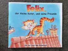 Malbuch Bilderbuch Kater Felix und seine Freu...