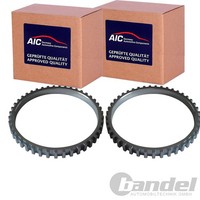 2X Aic ABS-SENSORRINGE Vorne Beidseitig Passend FÜR Honda Civic Rover 200 25