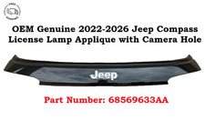 1 2022-2026 Jeep Compass License Lamp Tailgate Trim Applique Molding 68569633aa 1 2022-2026 Jeep Compass License Lamp Tailgate Trim Applique Molding 68569633aa