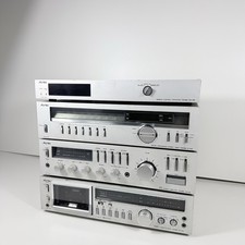 RARO SISTEMA STACK HIFI AUREX TOSHIBA SB-A60, RM70B, ST-S60 & PC-E70 TESTATO LEGGI*