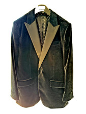 Beautiful 46R Bonobos black velvet blazer in ...