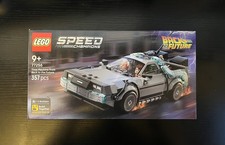 LEGO Speed Champions 77256 Time Machine from Back to the Future New Sealed