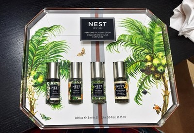 NEST New York Perfume Oil 4 pc Gift Set  ~ Missing 1 Perfume Vial - New