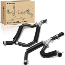 HVAC Heater Hose Pipe Line Assembly with Auxiliary Heater Compatible with Dodge