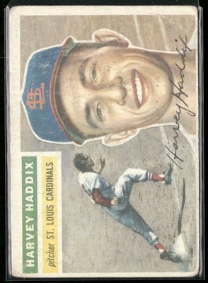 1956 Topps #77 Harvey Haddix GD/VG | eBay