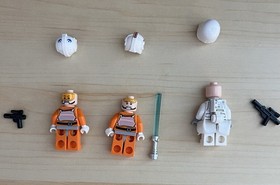 LEGO 2014 Star Wars Snowspeeder (75049) All Figs, Manual - Build Missing 2 Pcs