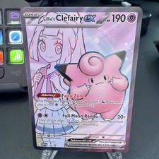Preços de Lillie's Clefairy Ex #195 | Pokemon Promo | Cartas de