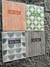 Set of 8 4x6 Mini Photo Albums   Stores 36 Photos Each Portrait  Landscape