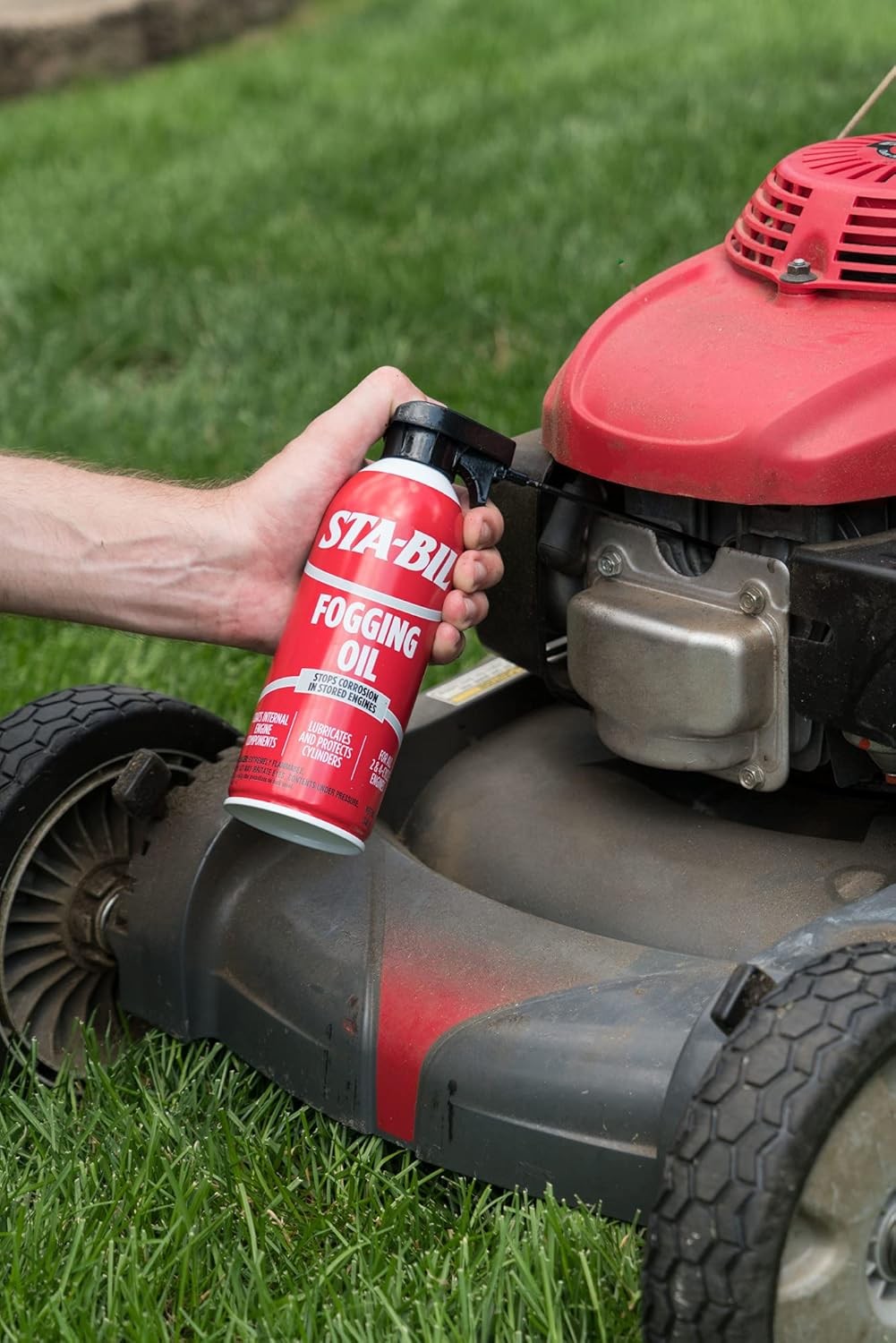 STA-BIL (22001) Fogging Oil - Stops Corrosion In Stored Engines - 12 Ounce 