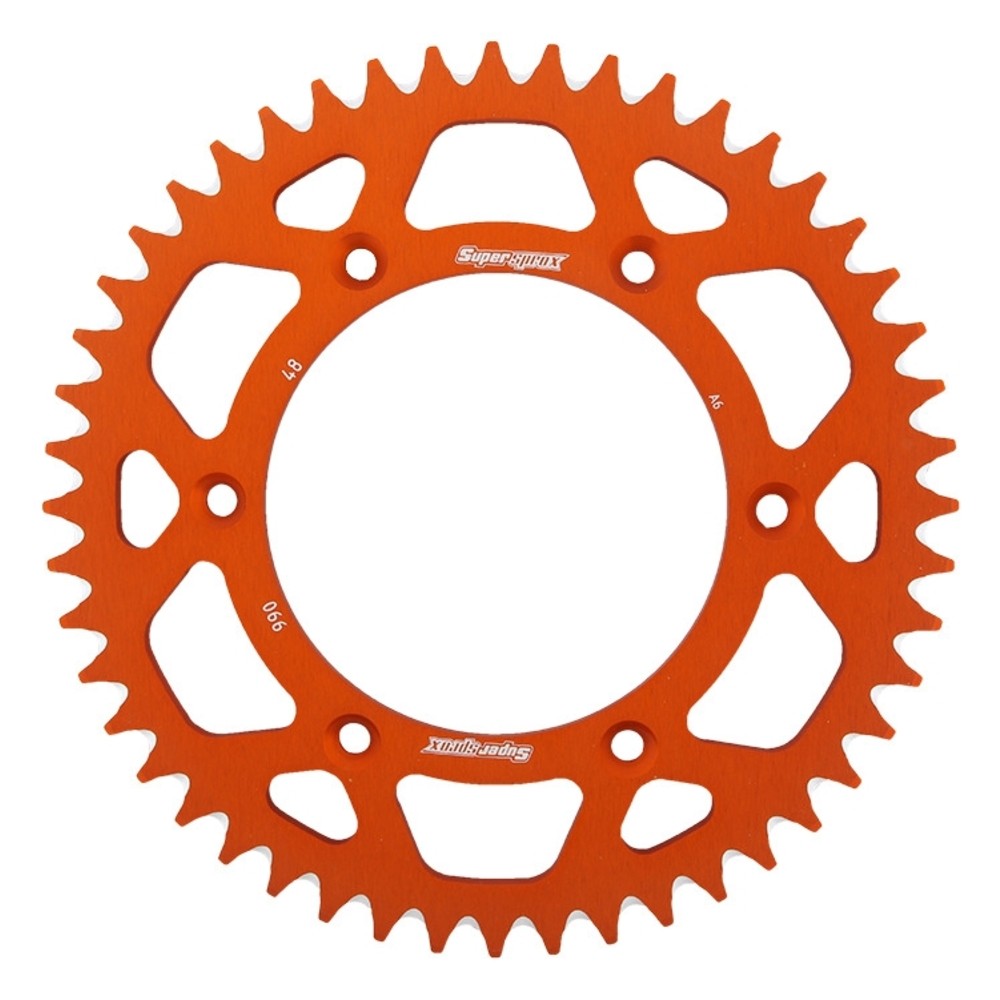 Crown Supersprox Aluminium Orange 48 D Motorbike Engine Spare Parts Moped