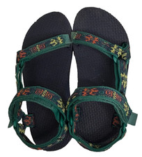 FAST SHIP Teva Gecko Kids 2 Blue Green Original Universal Strap Water Sandals