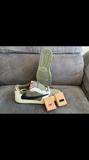 Nike Jordan Air 1 Travis Scott Herren Sneaker - Größe 42 / Medium Olive