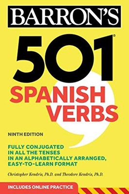 501 SPANISH VERBS (BARRON'S 501 VERBS) (SPANISH EDITION) By Kendris Christopher