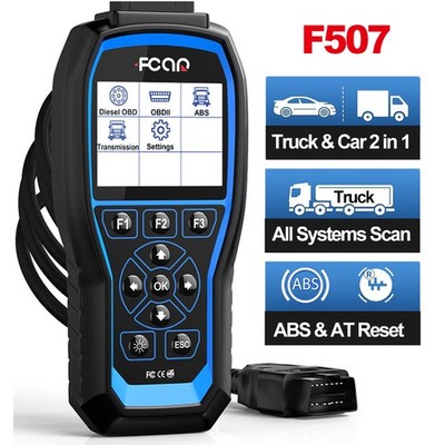 FCAR F507 All System Car Heavy Duty Truck Diagnostic Scanner ABS for CAT Allison