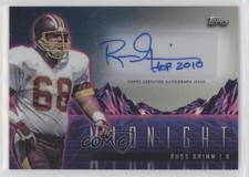 2024 Topps Midnight Horizon Signatures Russ Grimm #HZS-RG Auto HOF 0rd2