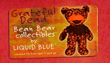 Grateful Dead Bean Bear Collectible Collector Card 5 Liquid Blue shakedown akio