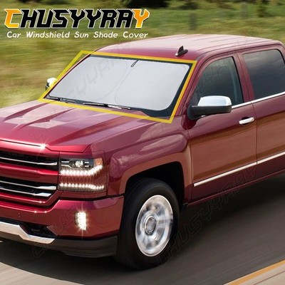 1pcs FOR Chevrolet Silverado 19-24  New Foldable Sun Shield UV Block