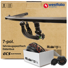 Für Seat Toledo 04-09 III 5P Westfalia Anhängerkupplung abnehmbar & 7pol E-Satz